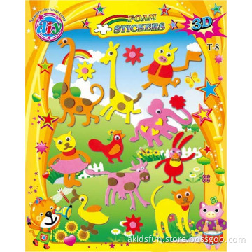 EVA Sticker Cartoon Puzzle Picture